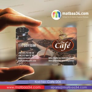 Cafe Şeffaf Kartvizit 06