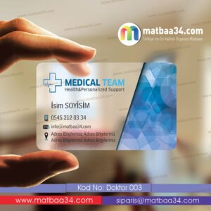 Doktor Şeffaf Kartvizit 03