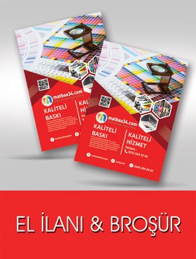 El İlanı - Broşür