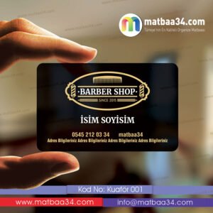 Berber Şeffaf Kartvizit 01