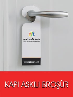 Kapı Askılı Broşür