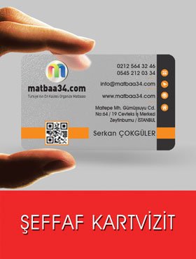 Şeffaf Kartvizit